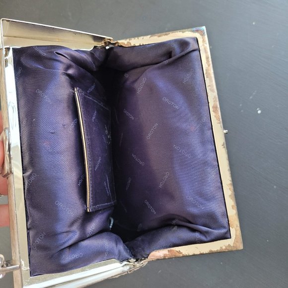 Vintage Oroton Mesh Hand Bag - Picture 6 of 12